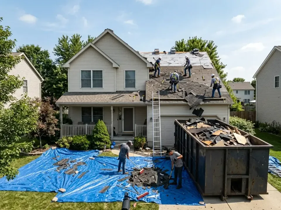 roof-replacement-debris-remova-004 — frequently asked questions, Cheapest Dumpster Rentals in Clay, AL